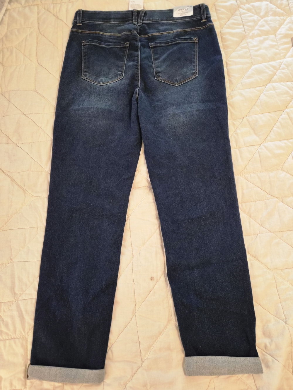 Curve Appeal Duomode Skinny Jeans w/Comfort Waistband - Size 10/30 - Picture 2 of 11